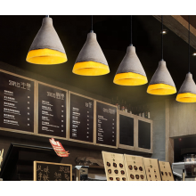 Подвесные светильники для интерьера Nordic из бетона Промышленный цементный подвесной светильник